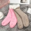Christmas Warm Winter Fluffy Fleece Lined Thicken Bed Socks Floor Socks