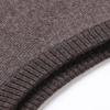 Hengyuanxiang Men's Thick 100% Wool Zipper Vest