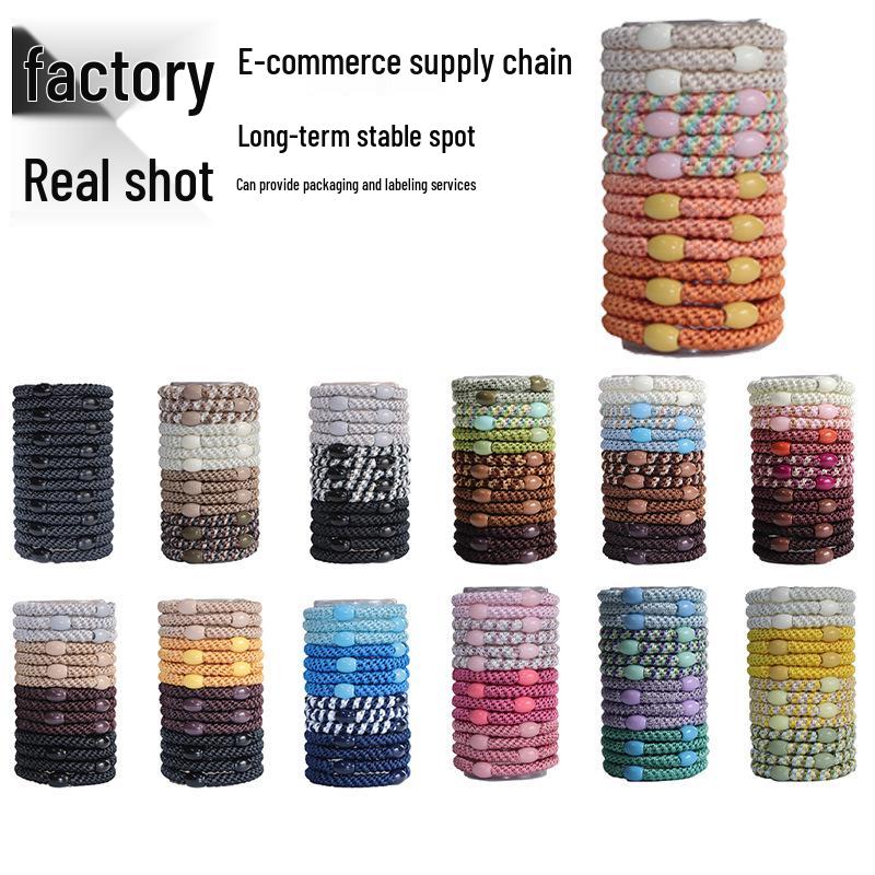 High-Elasticity Durable Hair Ties: Stylish Hair Ropes for Women