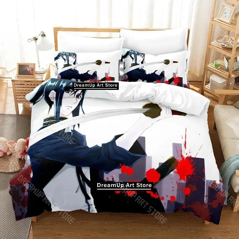 3D Print K Project Mikoto Suoh No Blood! No Bone! No Ash! Bedding Set Single Twin Full Queen King Size Bed Set Adult Kid Bedroom