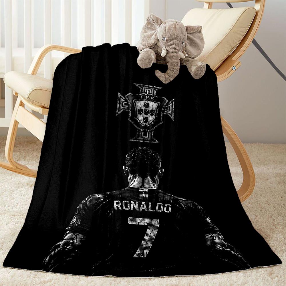 Ronaldo's Juventus Celebration Blanket Warmthful Decor Perfect for Picnics Chair Office Four Seasons Universal Stylish Decor