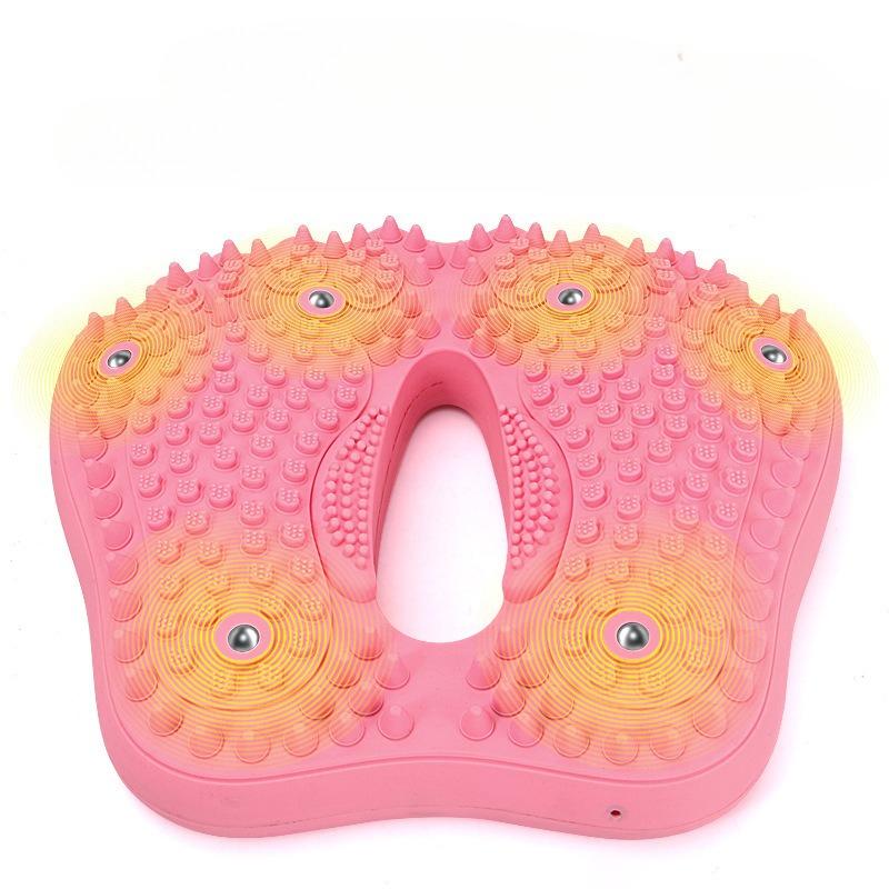 1Pc New Non-slip Massage Foot Pad, Multi-functional Magnet Acupressure Board, Household Inflatable Foot Stepper, Acupressure Device