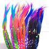 1pc Gradient Colorful Braid Synthetic Hair Ponytail Rope Tie Girl Princess Color Tail Wig Children's Styling Accessories Braider