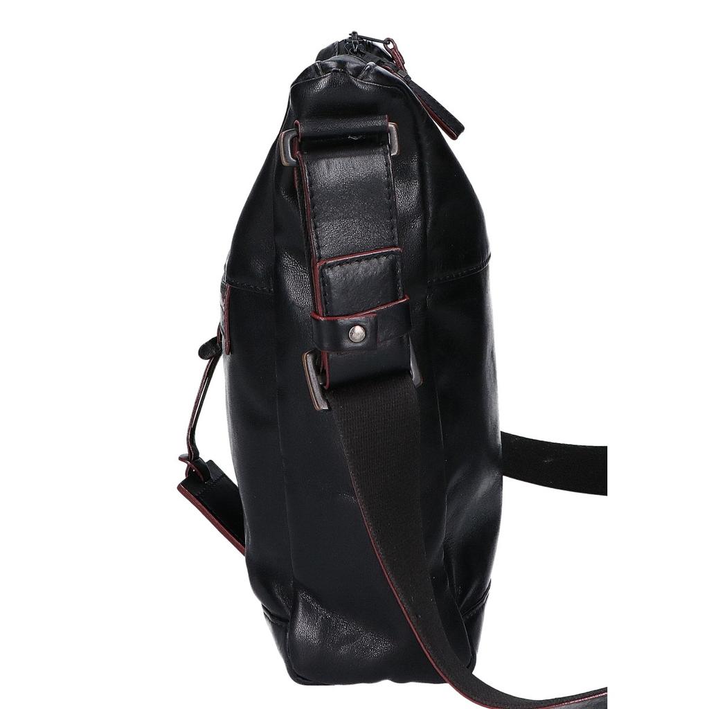 FUJITAKA Hawk 2WAY Leather Shoulder bag blackUsed