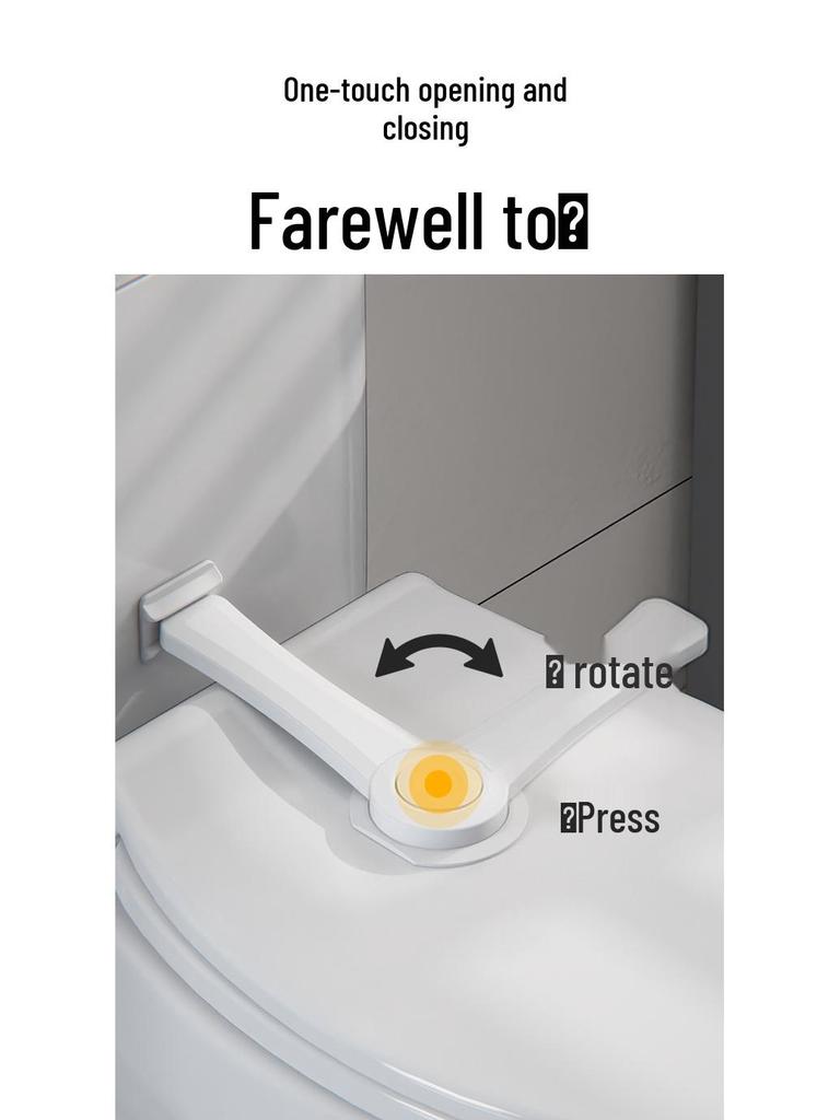 Child Safety Toilet Lock: Prevents Baby from Opening Toilet Lid