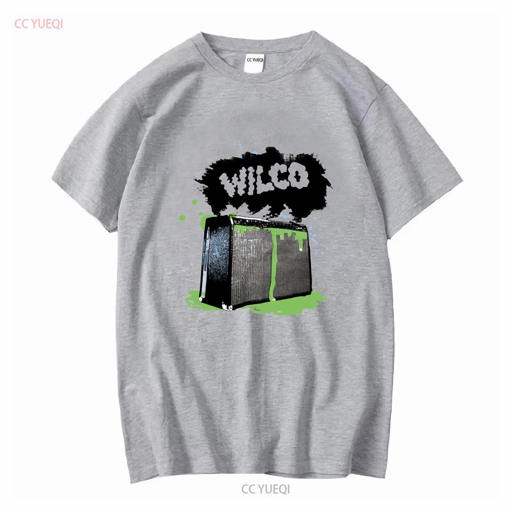 Seltenes Wilco Tour-Band-T-Shirt aus Baumwolle, alle Größen S bis 5XL, Vintage-Waschung, lässig, leicht grafisch, modisch, stylisch, weich