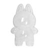 3rd Gen Doll Display Case for LABUBU Figure Dolls with Hanging Hook Protective Case for Plush Keychain Pendant Dustproof