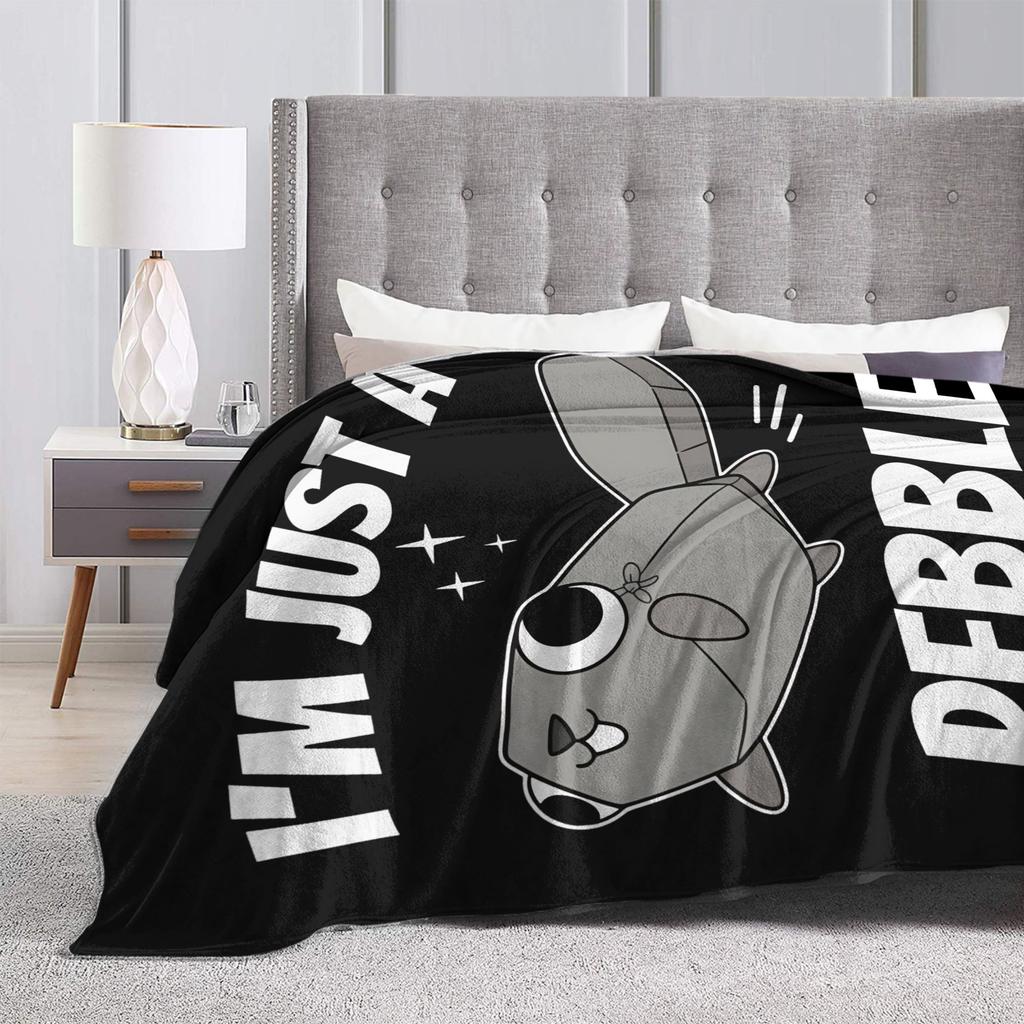 Dandys World Fleecové deky Jsem jen kamínek Vtipné přehozy na pohovku Postel Obývací pokoj 200x150cm Přikrývka