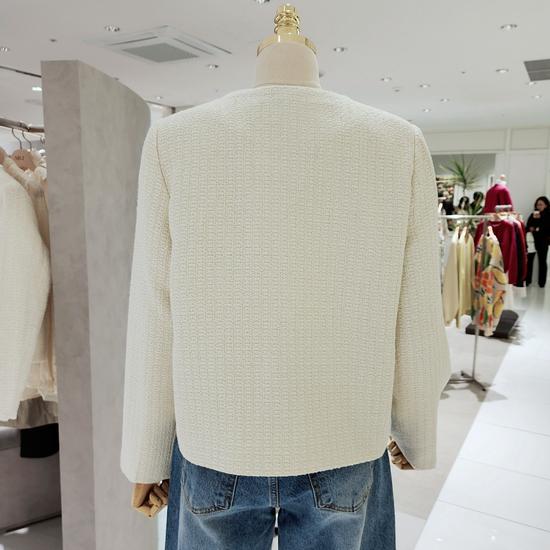 Ab.f.z Round Tweed Jacket