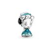New copper Classic Princess Dress Castle Exquisite Charm Bead Pendant, Suitable for Authentic Bracelets Do It Yourself Womens Jewellery