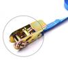 6m Cargo Strap Ratchet Tensioner Freight Car Fixed Tightener Tighten Rope For Luggage Goods Transportation Outdoor Camping