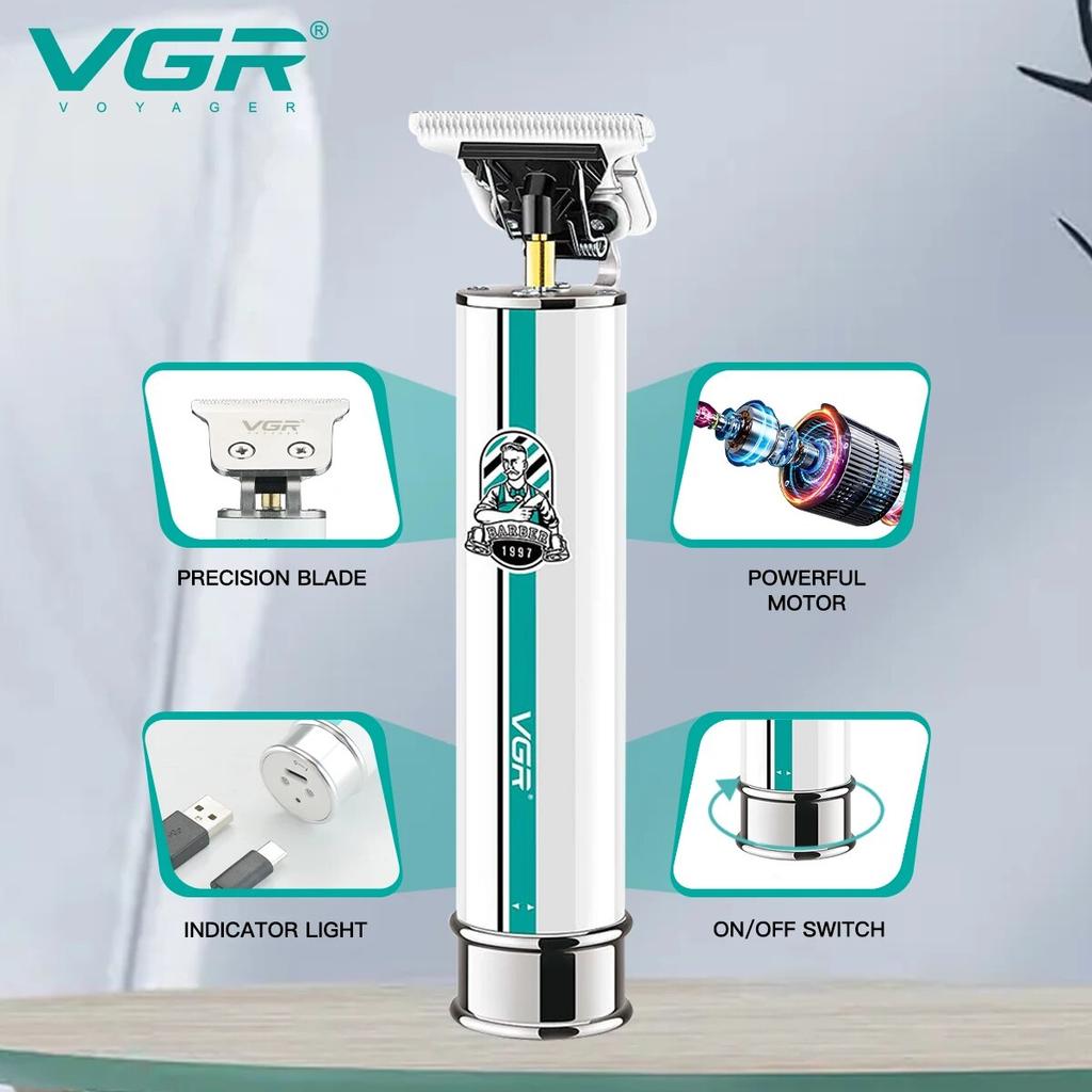 Precise Barber Pro Switch USB C Hair Cut Trimmer Salon R Shaped Blade Shaving Machine for Zero Gap