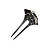Bridal Pearl Hairpin U-Shaped Hair Fork for Weddings, Formal Kimono Hair Ornaments, Classic Japanese Style Hair Accessories for Women's Parties,