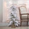 Elegant Snowy Christmas Tree for Home Decor