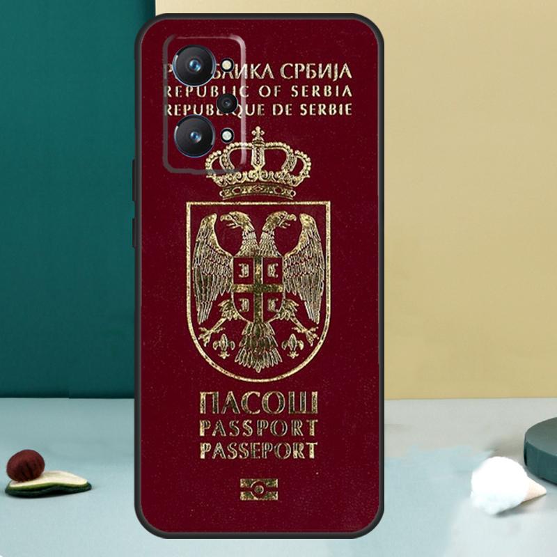 Algerian Russia Spain Passport For Realme GT 7 Pro GT 5 6 6T C67 C61 C55 C53 C51 C21Y C25S C75 10 11 12 13 14 Pro Plus Case