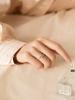 925 Silver zircon Ring For Women Jewelry Finger Adjustable Open Ring For Party Birthday Gift