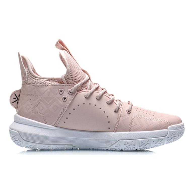 Li Ning Wade Collection Comfortable Cushioning Support Mid top Basketball Shoes Men's Coffee & Tea Red ABAP079-4