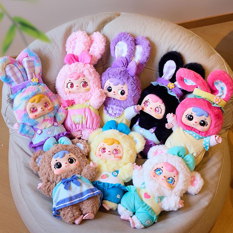 San Mao Lucky Rabbit Plush Toy - Cute Mobile Phone Pendant for Kids