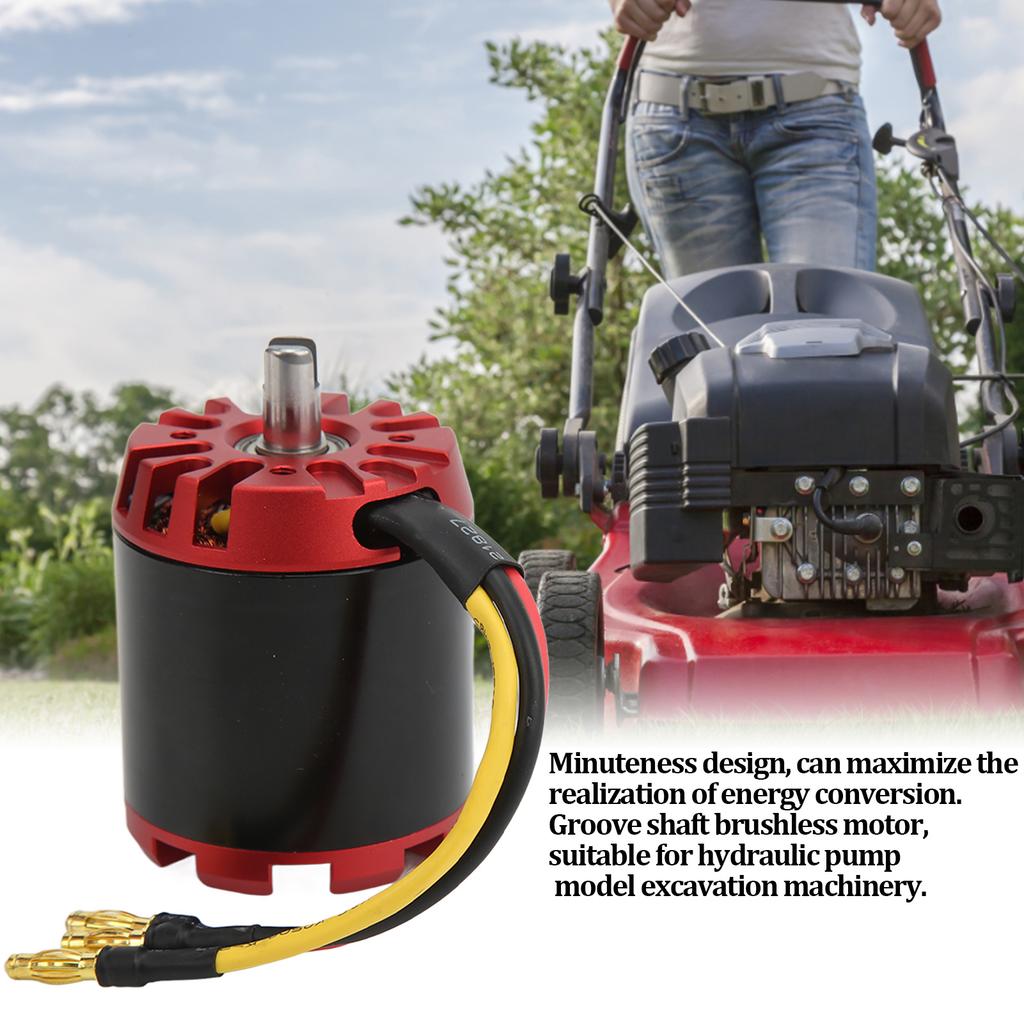 5065 270KV Waterproof Brushless Motor for Hydraulic Oil Pump Model Excavation Machinery