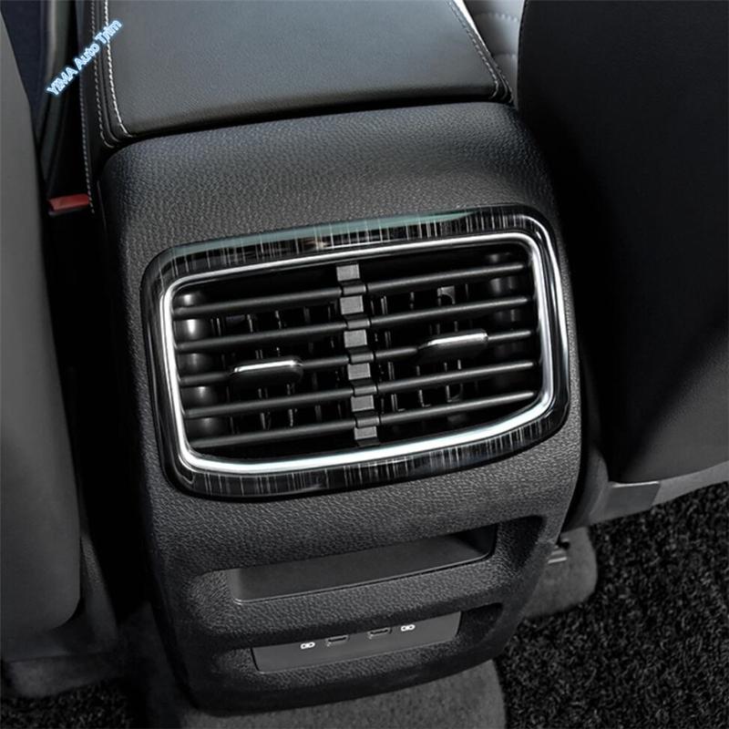 Water Cup Holder / Air Conditioning Outlet AC Vent / Rear Trunk Button Cover Trim Fit For VW Volkswagen ID.4 ID4 - 2025