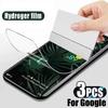 3 Bucăți Film Hidrogel HD Acoperire Completă Pentru Google Pixel 9 8 7 Pro 8A 7A 6 6A Protector de Ecran Nu Sticlă