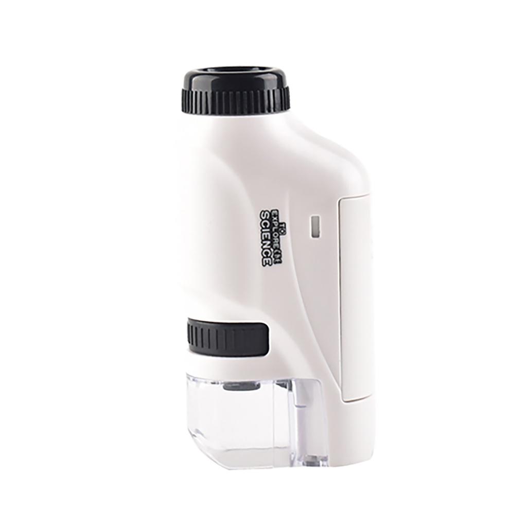 Children's Hand-Held Portable Optical Microscope Toy Microscope Biological Science Experiment Pupil Gift