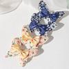 New 4Pcs Flower Butterfly Hair Clips Girls Favorite Fashion Lovly Barrettes Clips Gift Baby Hair Accessories