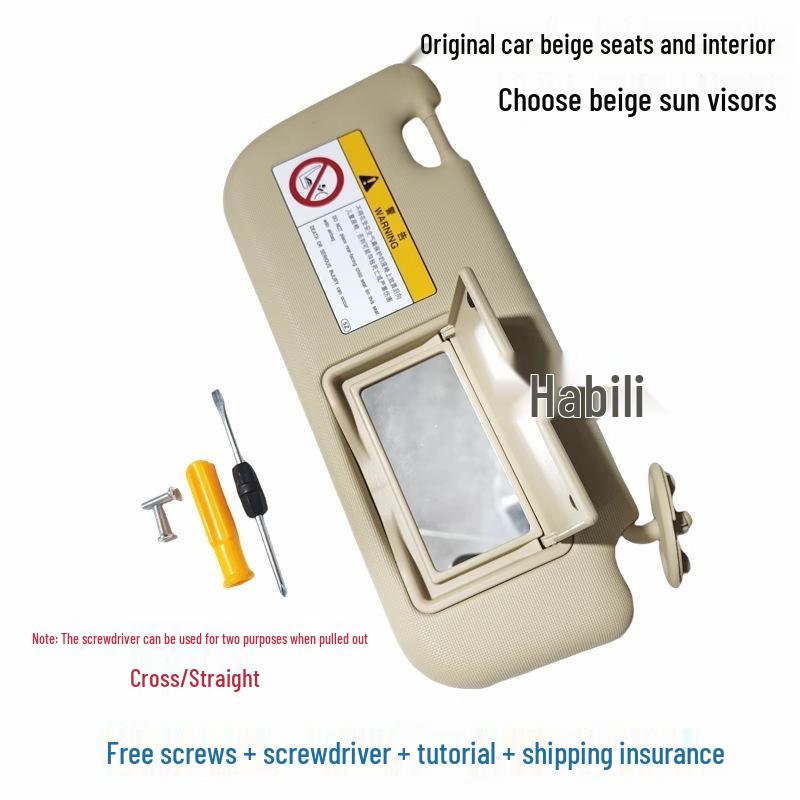 2014-19 Toyota Corolla Sunshade Visor with Vanity Mirror