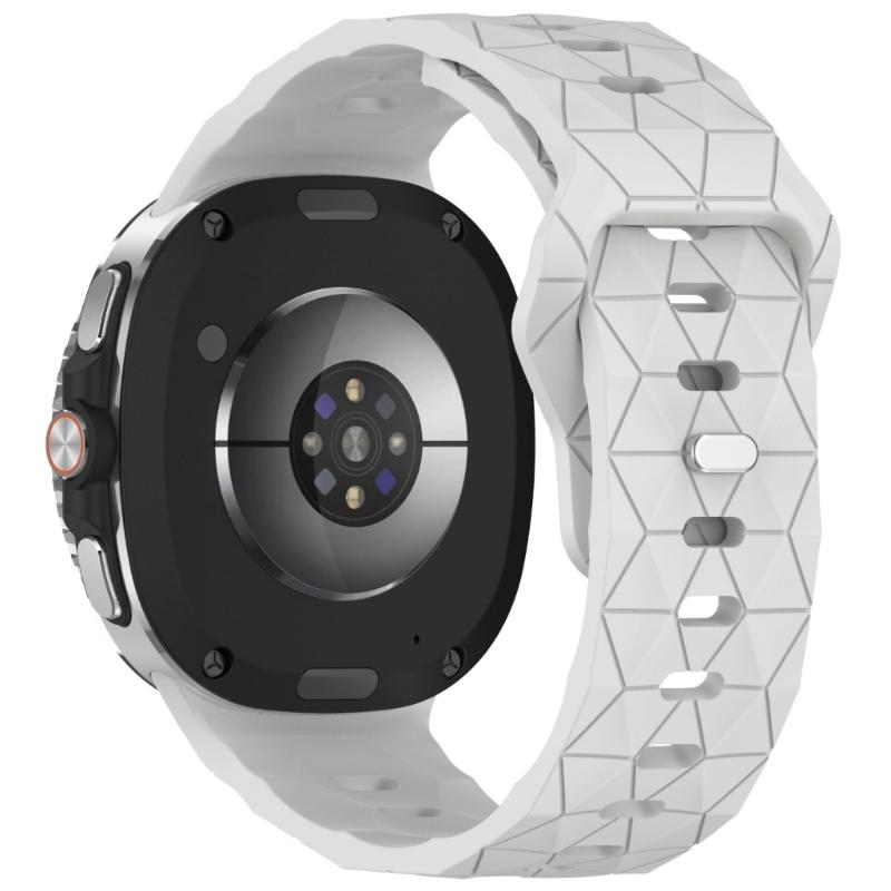 Adjustable Soccer Texture Watch Band For 8 Lightweight Breathable Silicone Gym Office Daily Use