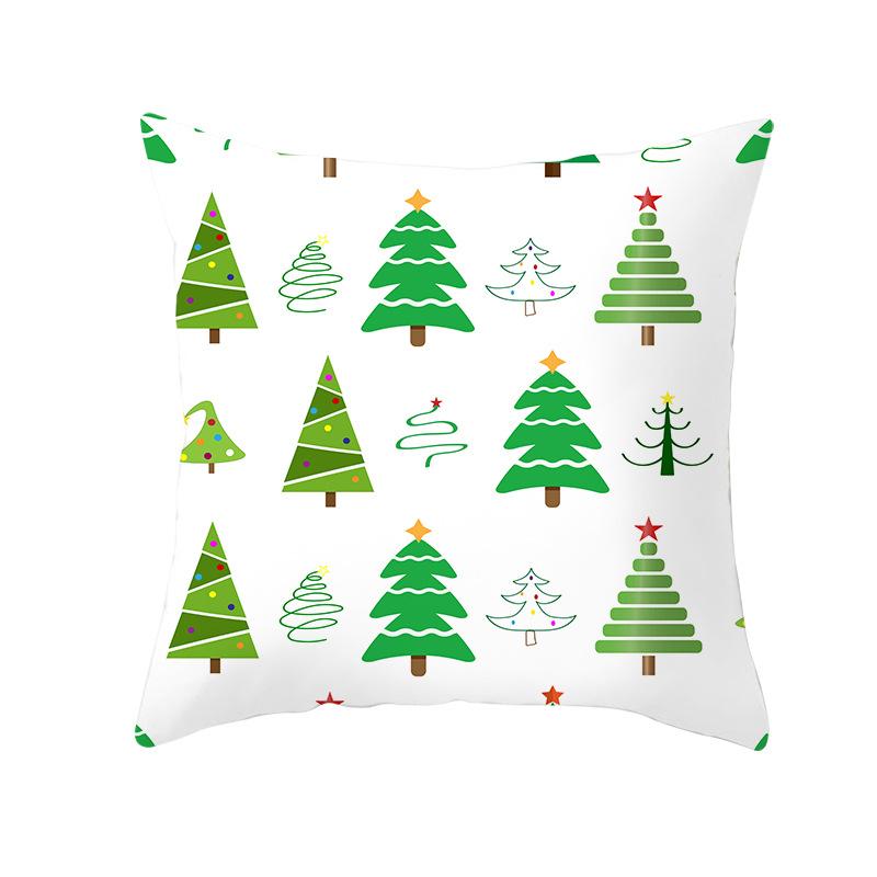 Fresh Green Christmas Pillow Cover Home Ornament Pillow Sleeping Pillow Cushion Cover Premium Durable Quality Useful