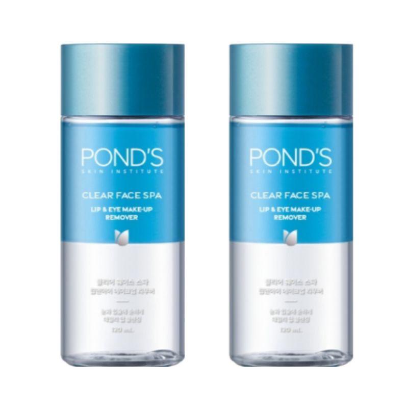 Pond's Clear Face Spa Lip & Eye Makeup Remover 120ml – Gentle Waterproof Makeup Remover