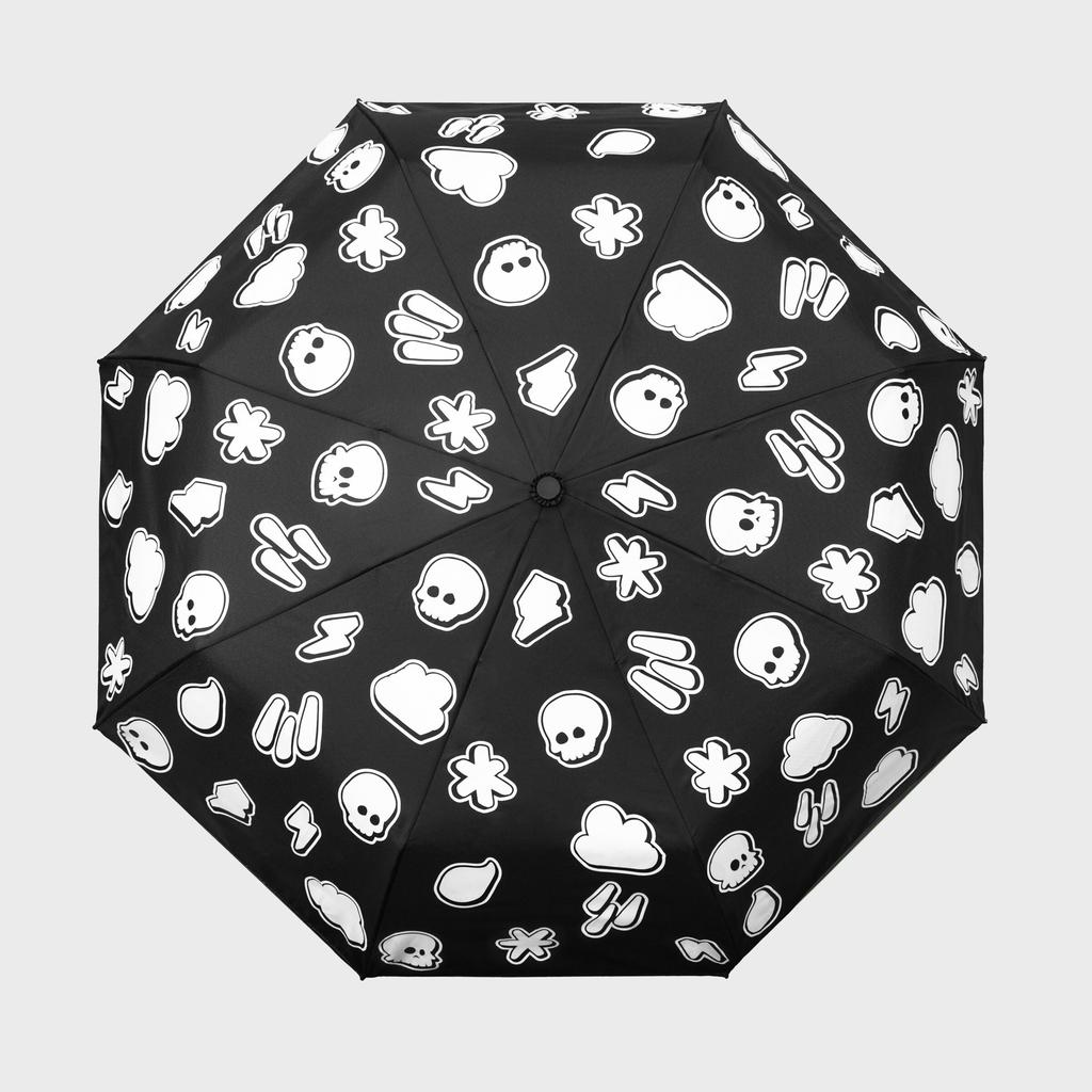 SUCK UK Color Change Folding Umbrella Illustration