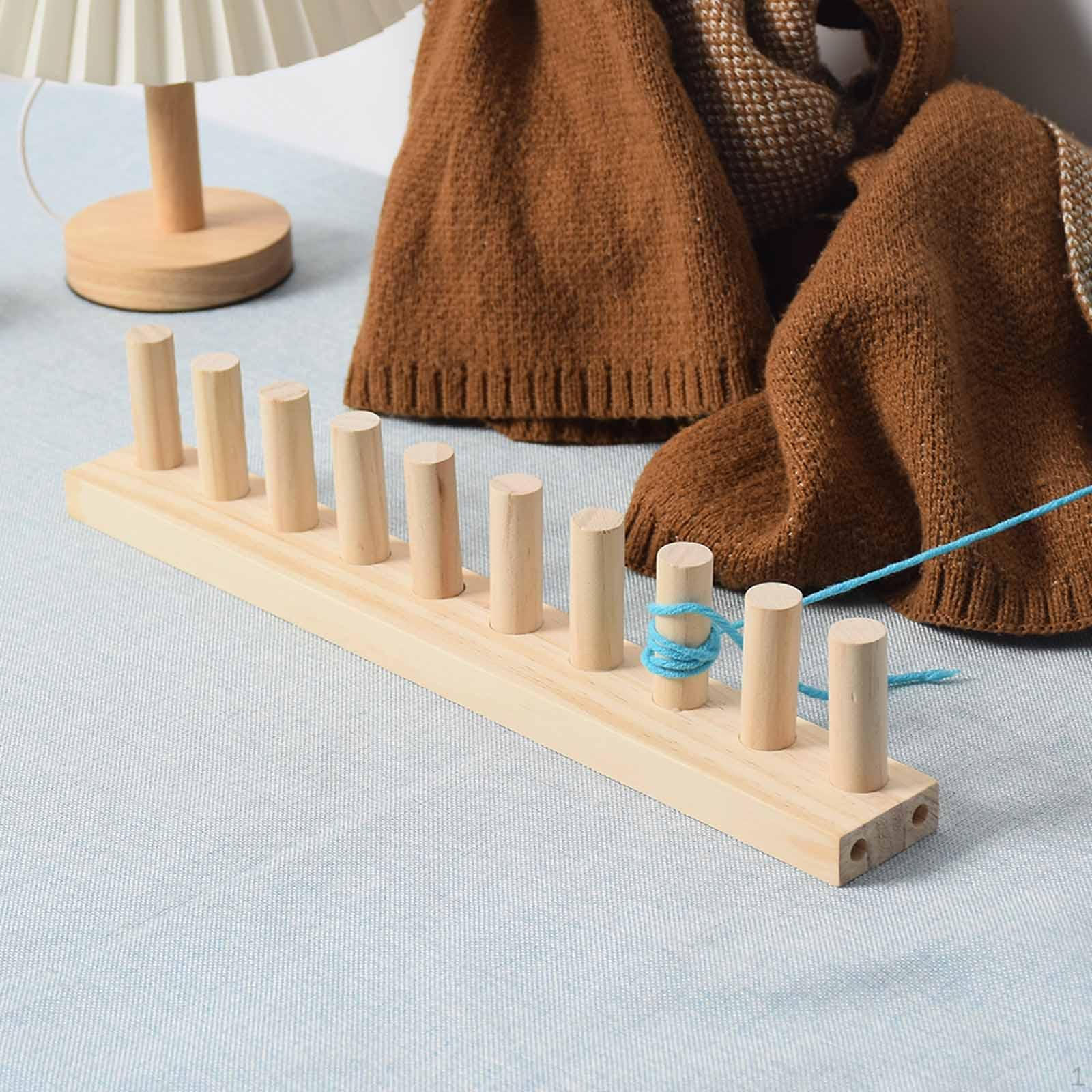 3x Chunky Blanket Looms Expandable Party Home Decor Gift Hand Knitting Board Wooden Weaving Loom