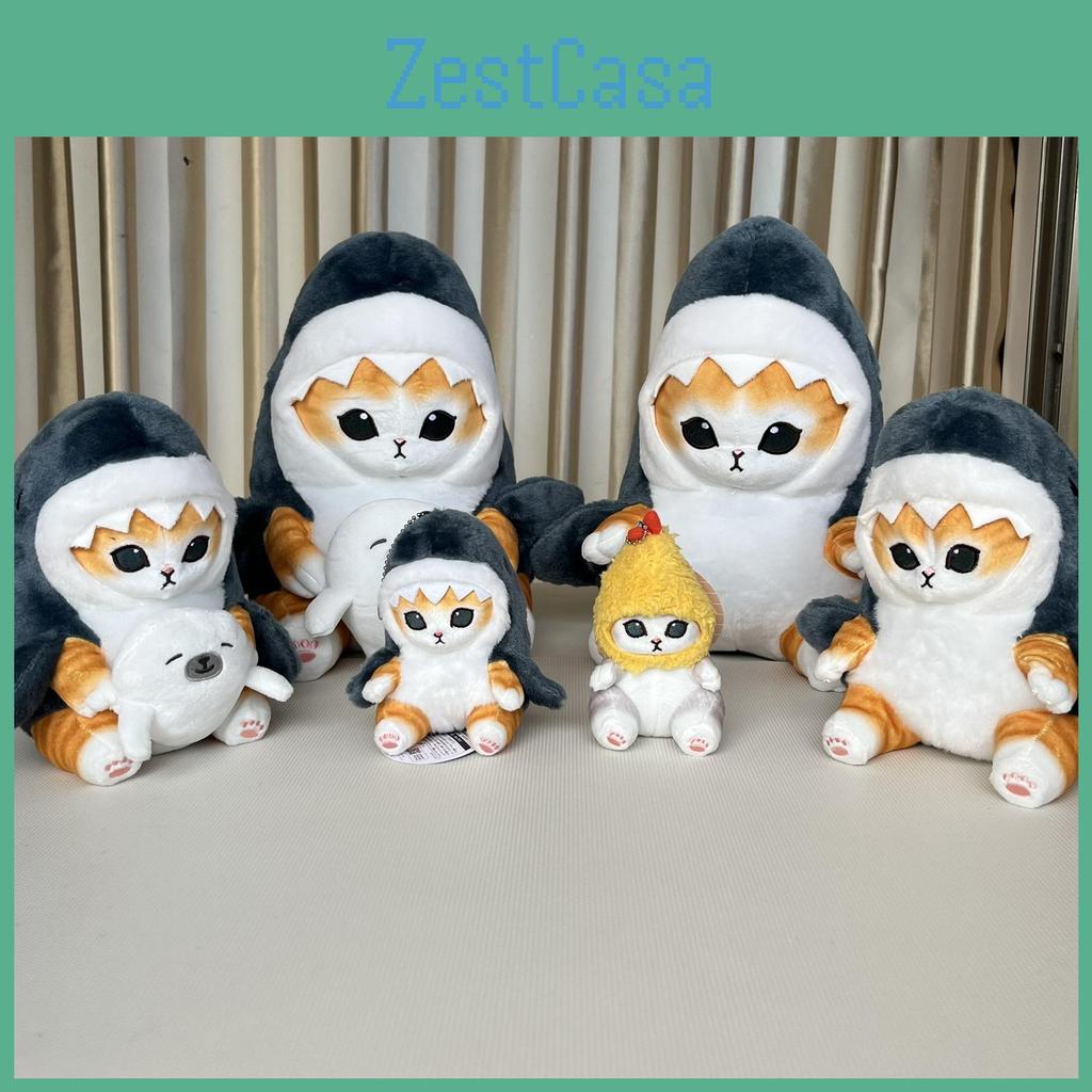 Mofusand Cat Plush Toy With Marine Animal Design For Kids And Collectors