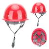 Protective Helmet Hard Cap Industrial Dome Safety Hat Breathable for HighAltitude Operation Red