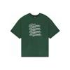 Fw22 Solid Color Logo Print Crew Neck Short Sleeve T-Shirt Men Tops Green WD-TT3-22-795-U-GR