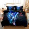 3D Digital Printing Fearless Contract Three-Piece Set Bedding Sheets Quilt Covers Pillowcases