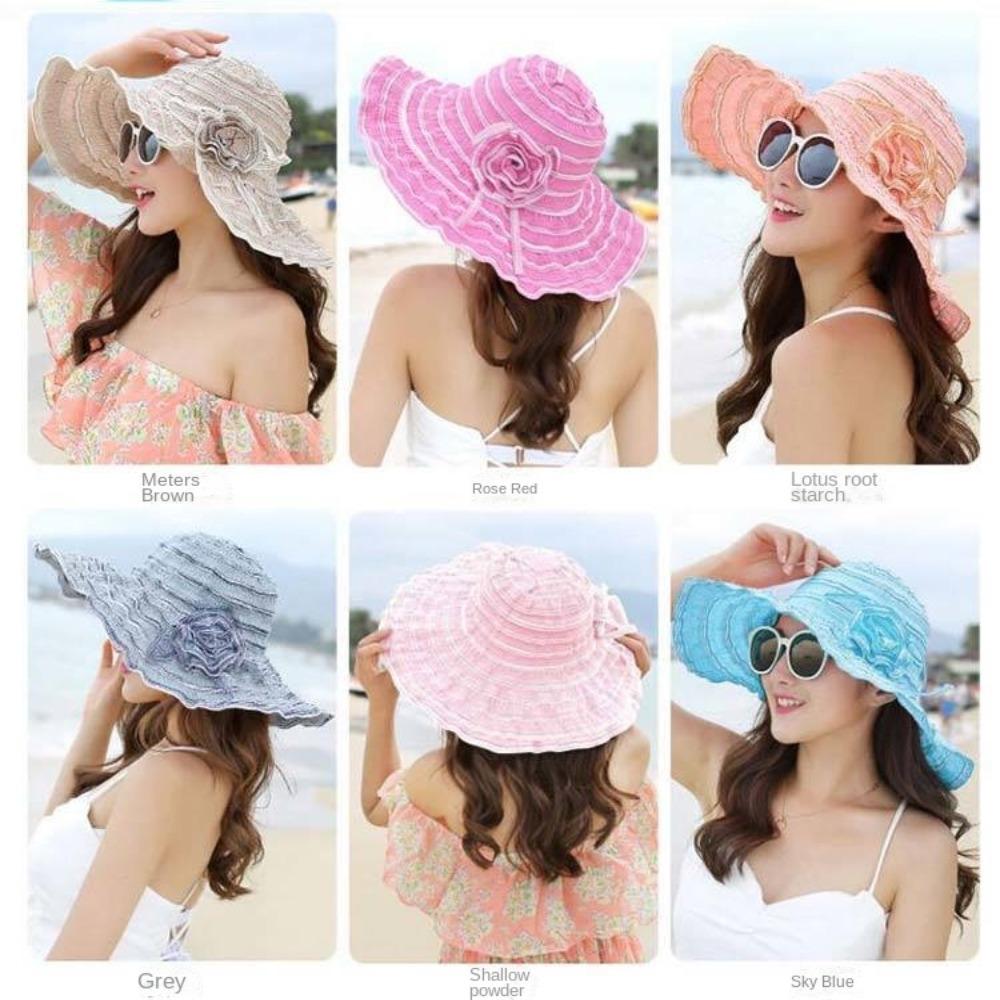 Foldable Sun Protection Cap Washable Beach Cap Fashion Fisherman Hats