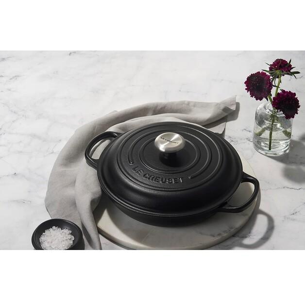 Кастрюля Le Creuset gourmet professional 26cm 2.2l black matt (21180260002430)