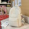 School bag for women, Korean style INS fresh academy style, high-value backpack, lightweight large-capacity backpack for middle and high school