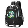 Cute Cartoon Hatsune Miku Printed Backpack Large Capacity Bookbag Student Boy Girl School Bag Outdoor Large Capacity Waterproof Laptop Travel Bag Gift