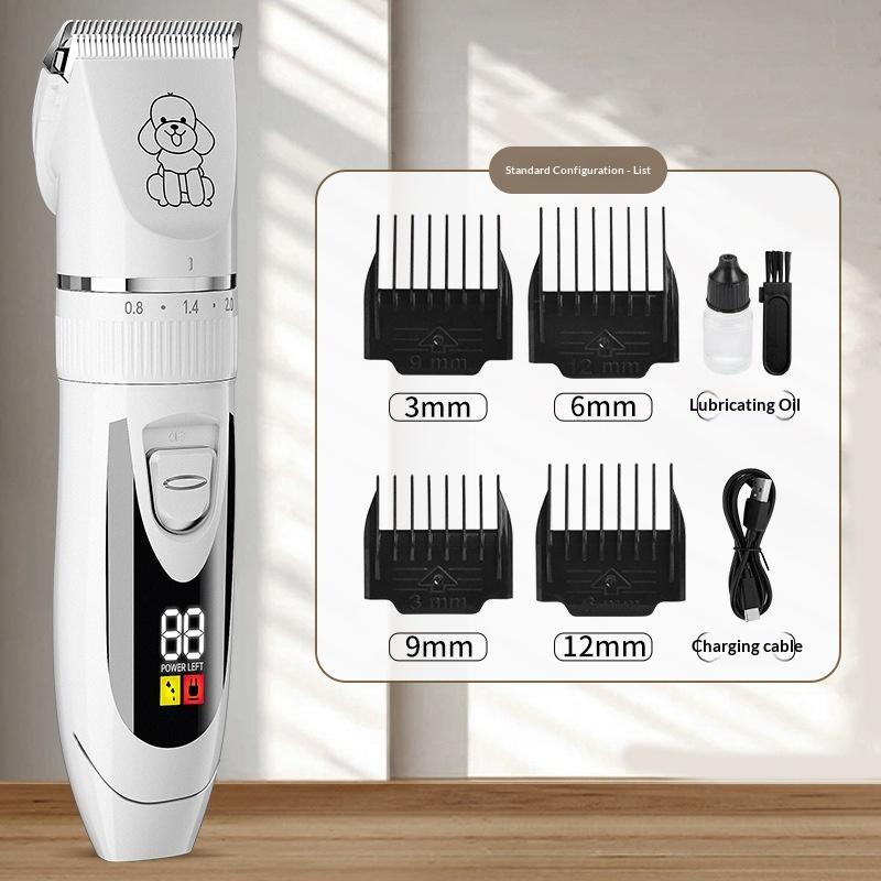 Multi-purpose hair clipper pet shaver electric clipper Teddy dog pusher cat electric scraper hair trimmer