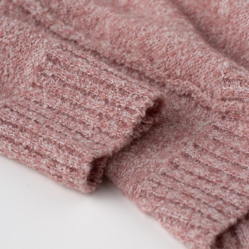 Sinuofude Damen Frühling Rundhals Strickoberteil