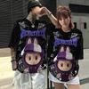 Women's Fashion Casual Summer Spring Solid Color Print Short Sleeve O-Neck Blouses & Shirts