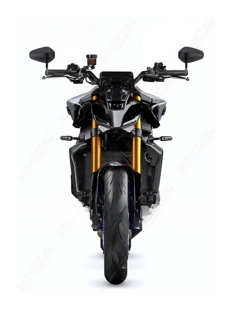 Motorcycle Handlebar End Mirrors for Yamaha MT-09 SP (MT09 2024/2024), Left and Right Rotating Lenses, E9 Certified, Motorcycle Accessories