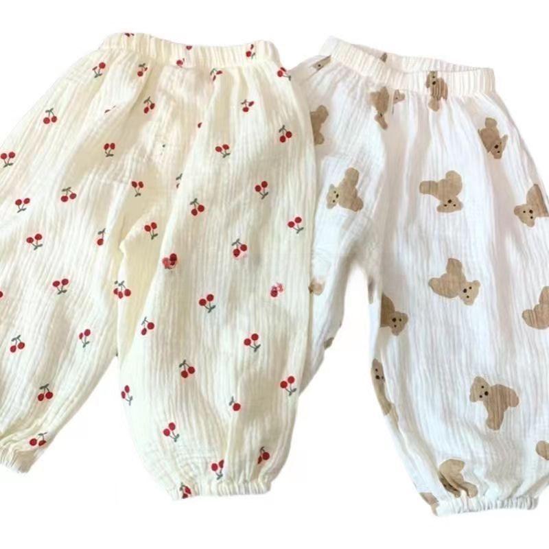 2025 Kids' Korean Anti-Mosquito Breathable Pants - Stylish, Loose-Fit Summer Fashion for Boys & Girls