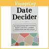 Decider Card Date Game With Scratch Off Challenges For Relationship Couples