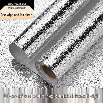 Fireproof, Waterproof, Oil-Proof Self-Adhesive Kitchen Foil Stickers