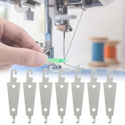 100 Teile/satz Nadeleinfädler Effektive Universal Edelstahl Einfache Bedienung Nähen Einfädelhaken Handwerk Zubehör