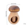 Creative Wooden Nutcracker Mushroom Shaped Easy Cracking Walnut Plier Multifunctional Walnut Opener